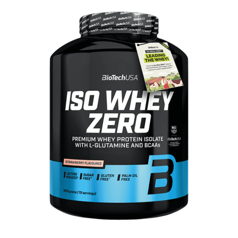Iso whey zero Biotechusa - fraise