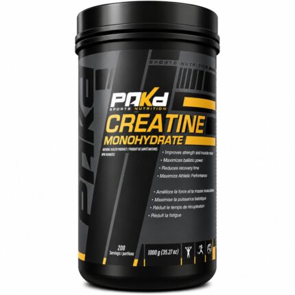 Creatine Monohydrate Micronised 1Kg - PAKD Sport Nutrition